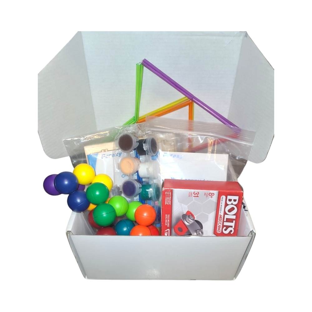 Purple and Green Learning Toy Set for Creative Building